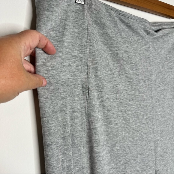 Fabletics Grey Size 4x Live-In High-Waisted Cotton Modal Leggings - Picture 2 of 7
